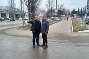Агафонов лично оценил текущее состояние работ по благоустройству Кузнецка