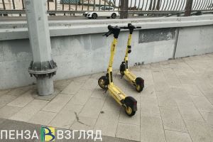 В Пензе число прокатных самокатов сократят в 3 раза
