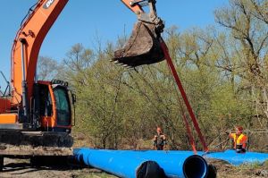 В Пензе возобновлено строительство водопровода от Терновки до улицы Измайлова