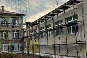 Капремонт в средней школе села Кижеватово выполнили на 14%