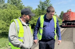 В Пензенской области проверили качество ремонта дороги «Городище–Никольск–Ночка»