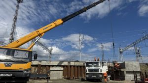 В Пензе продолжают реконструкцию ж/д путепровода на улице Ерик с 4 полосами