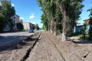 В Сердобске начали обновлять пешеходную зону на улице Горького