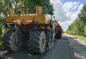 В Пензенской области продолжают ремонт дороги «Шемышейка – Армиево»
