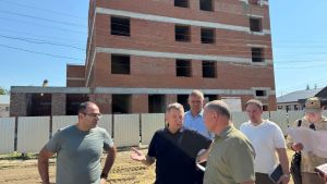 В Земетчино завершили строительство двух этажей больницы