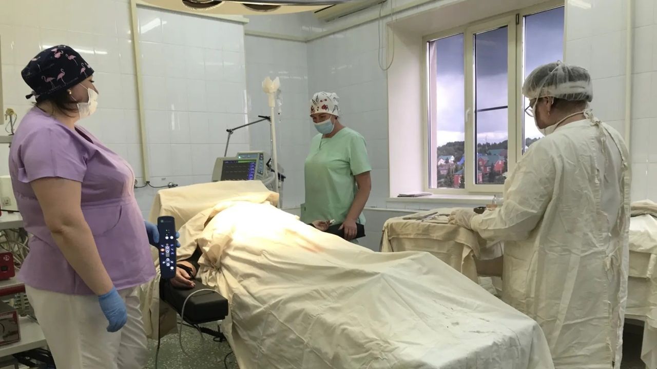 Городищенская районная больница получила оборудование для операционного блока