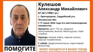 В Пензенской области пропал 67-летний пенсионер из села Пригородное