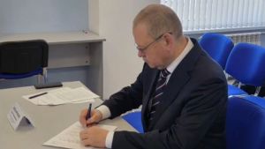 Мельниченко подал документы для участия в выборах губернатора Пензенской области