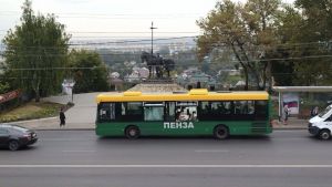 В Пензе остановилась работа общественного транспорта из-за «Воздушной опасности»