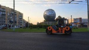 На улице 8 Марта в Пензе уложили новый асфальт