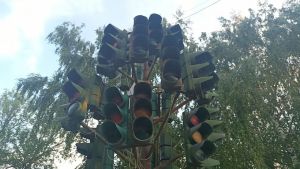 В Пензе пока не планируют ремонт «Светофорного дерева»