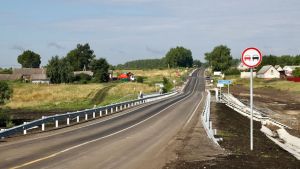 Мельниченко проверил ход ремонта мостов в регионе