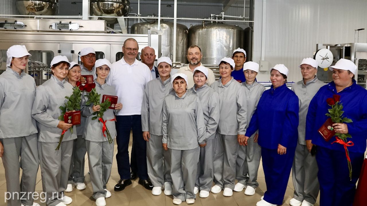 В Неверкинском районе построили цех по производству соков