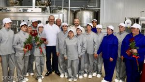 В Неверкинском районе построили цех по производству соков