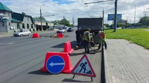 В Пензе ремонт улицы Баумана планируют завершить до конца недели