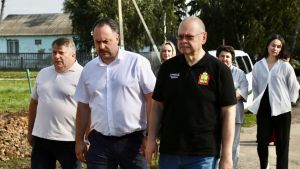 Губернатор Пензенской области Олег Мельниченко посетил Колышлейский район