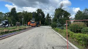 Мельниченко высказался на тему тротуарной плитки в сквере имени В.Г. Белинского