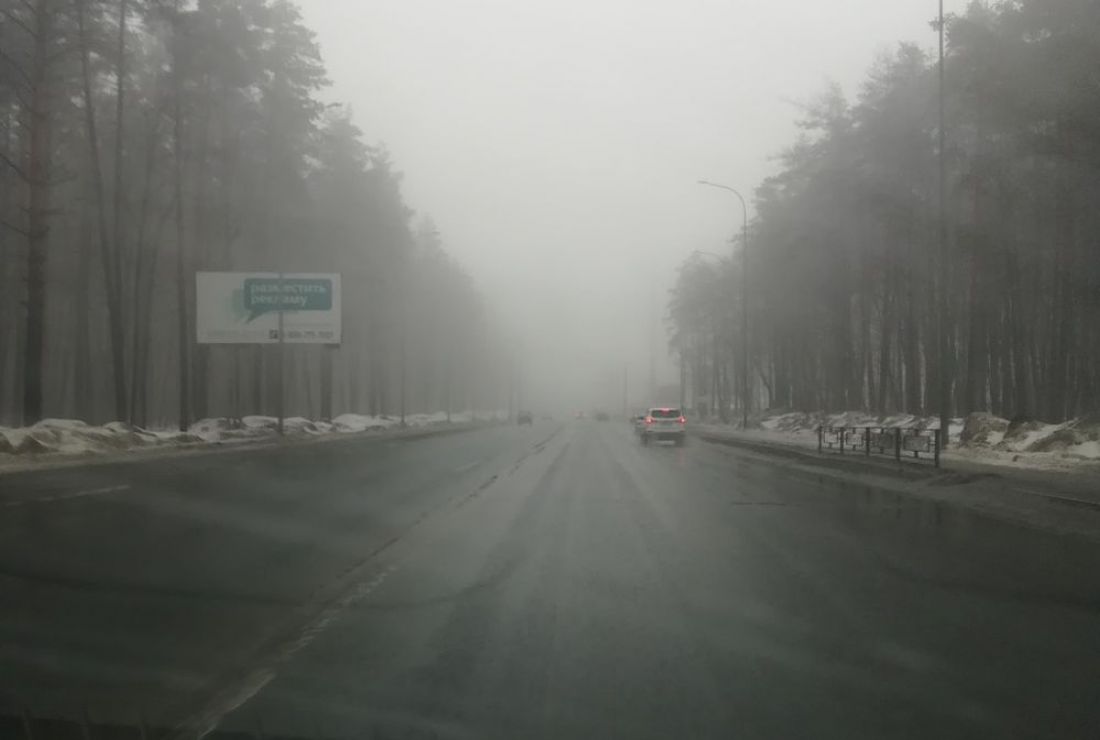 Пензенские водители предупреждают об ограниченной видимости на Окружной улице