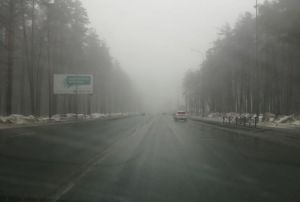 Пензенские водители предупреждают об ограниченной видимости на Окружной улице