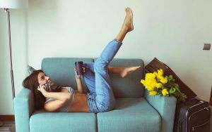 Кети Топурия сделала откровенные фото и выложила их в Инстаграм