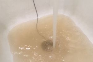 Жителя Пензы возмутила ржавая вода из крана