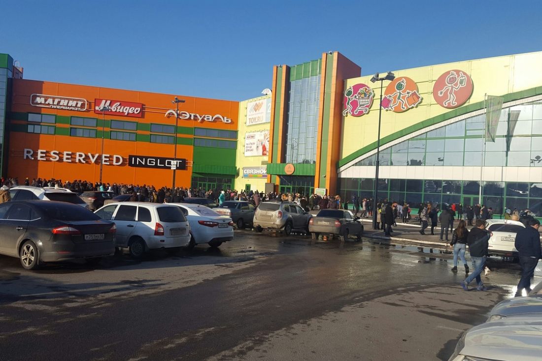 В Пензе эвакуируют посетителей ТРК «Коллаж»