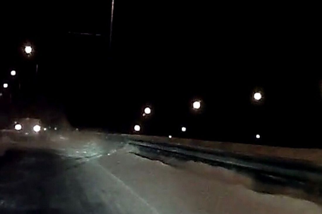 Пензенец запечатлел на видео, как «Яндекс. Такси» размотало по дороге