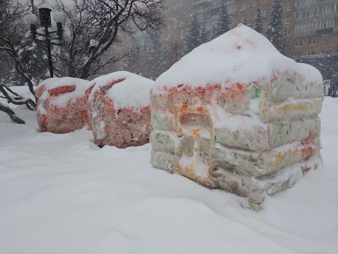 Снежные свиньи из Пензы перекошмарили самарских