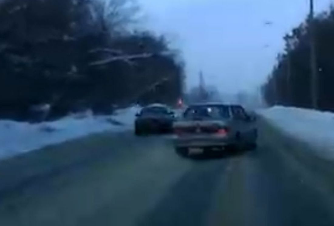 В Пензе сняли самое невероятное спасение года от гибели на встречной полосе. Видео