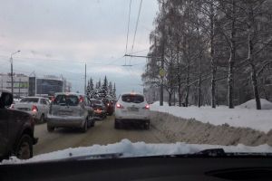 Пенза. Утро. Пробки