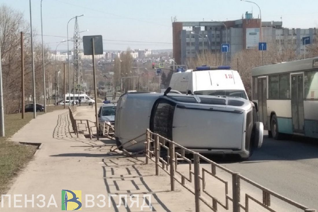 Опрокидывание автомобиля, смертельное избиение и угрозы при ребенке: новости Пензенской области за 9 апреля