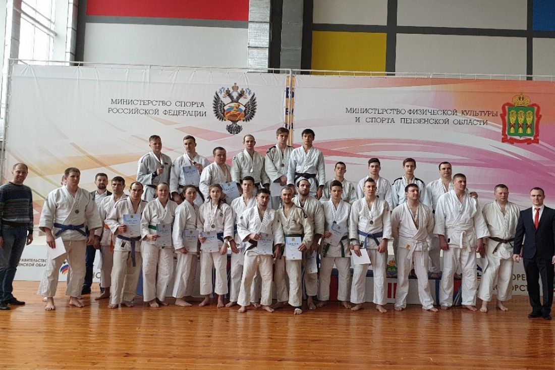 В Пензенской области определились победители чемпионата по дзюдо