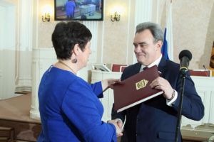 В Госархив Пензенской области передали исторические документы Законодательного собрания