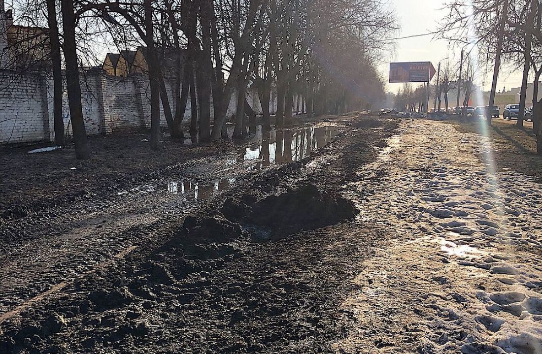 «Нереально пройти». Жители райцентра Пензенской области обескуражены дорогой в микрорайон