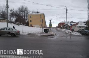 На улицу Володарского в Пензе выбрасывает разные предметы. Фото