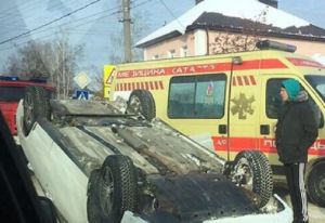В Пензе ищут очевидцев ДТП с перевернувшейся машиной