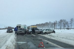 Появилось видео с места жесткой аварии в Пензенской области
